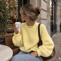 Lien sweater- butter yellow