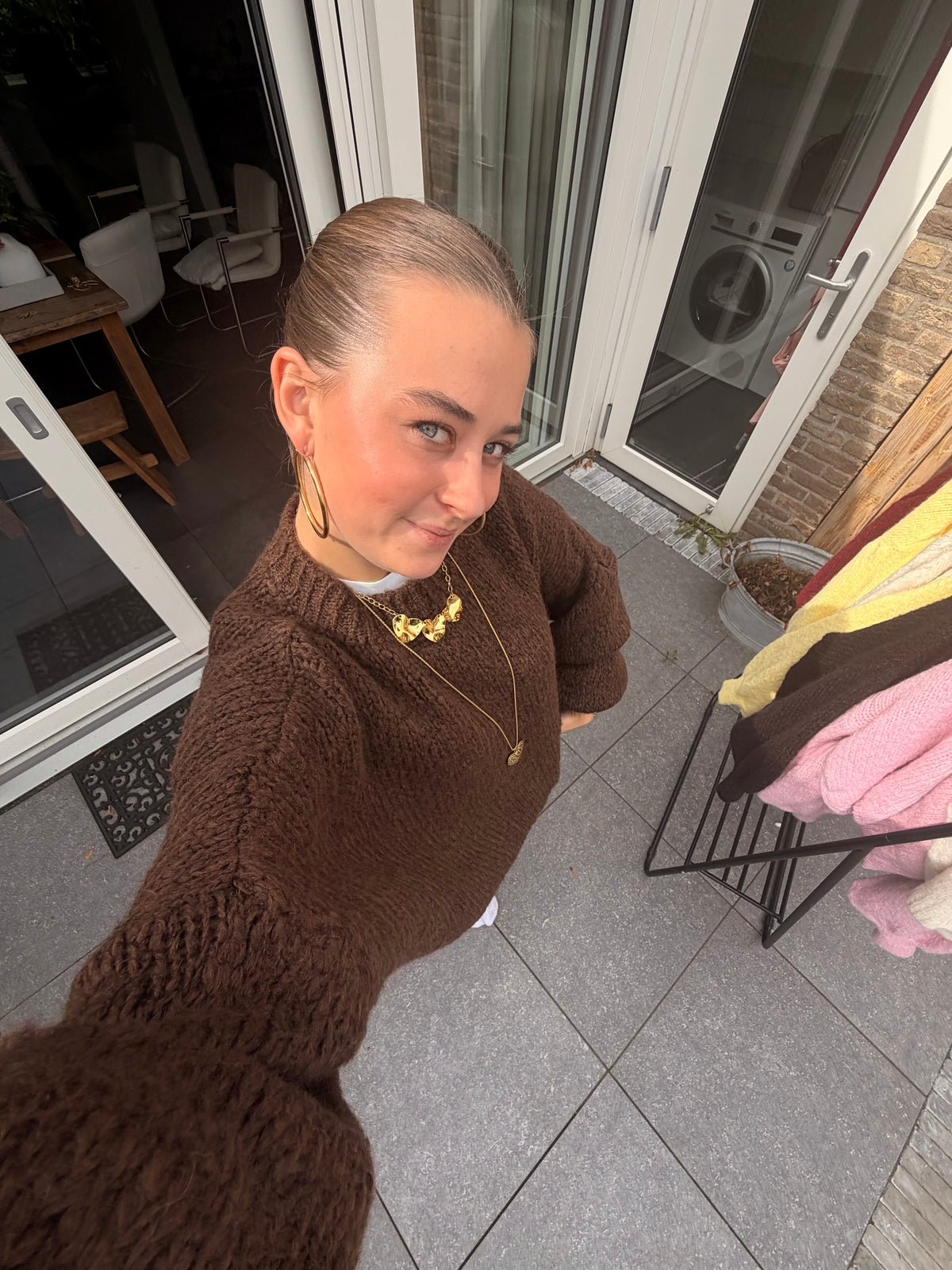 Lien sweater- brown