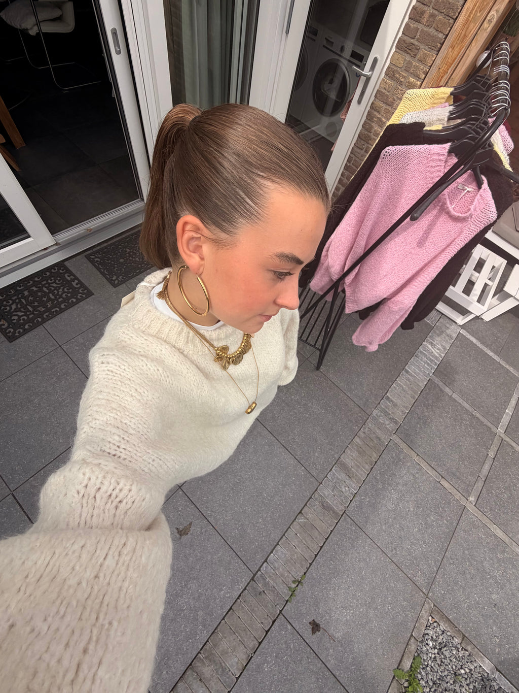 Lien sweater- autumn creme