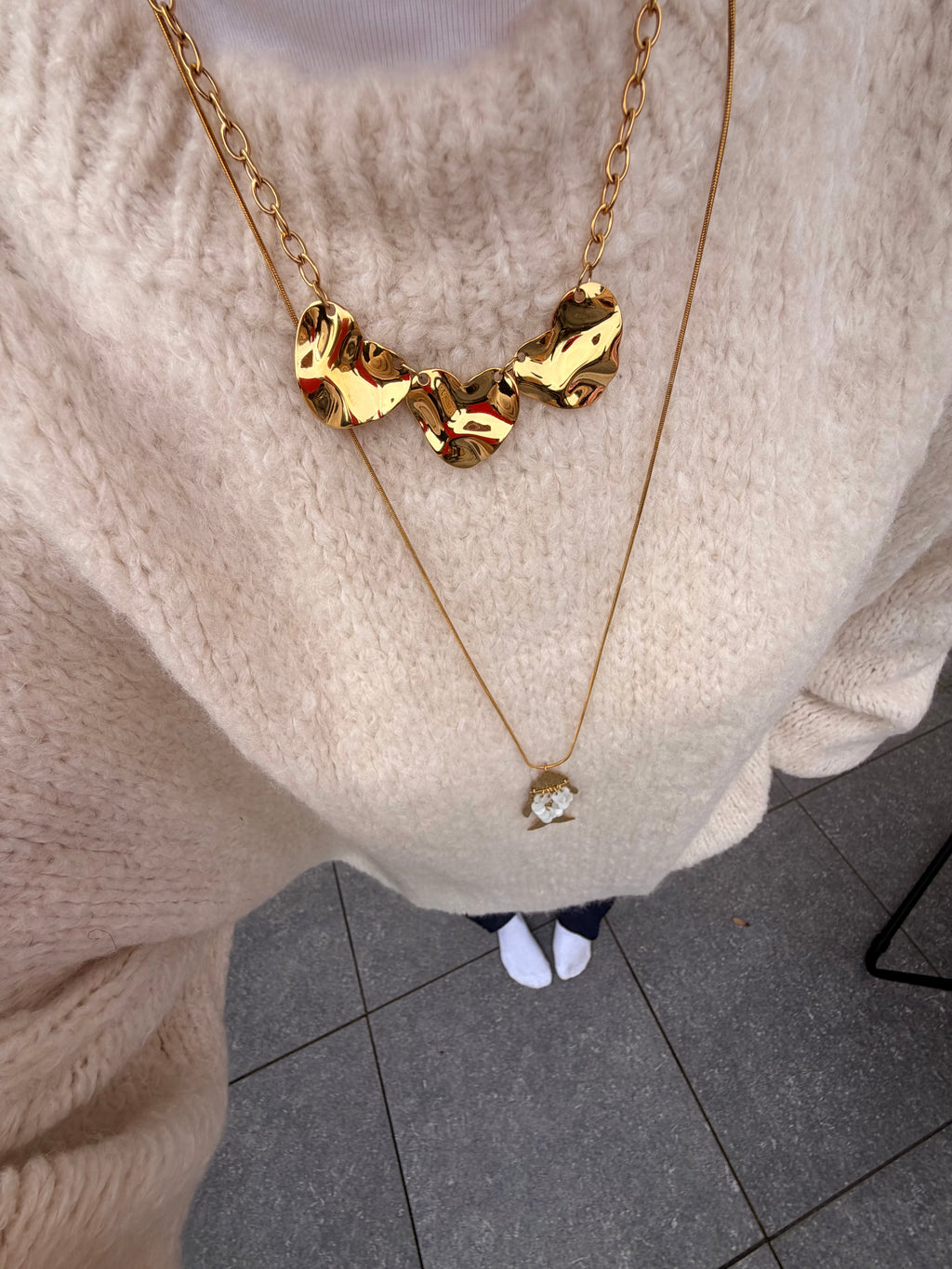 See the heart small- ketting