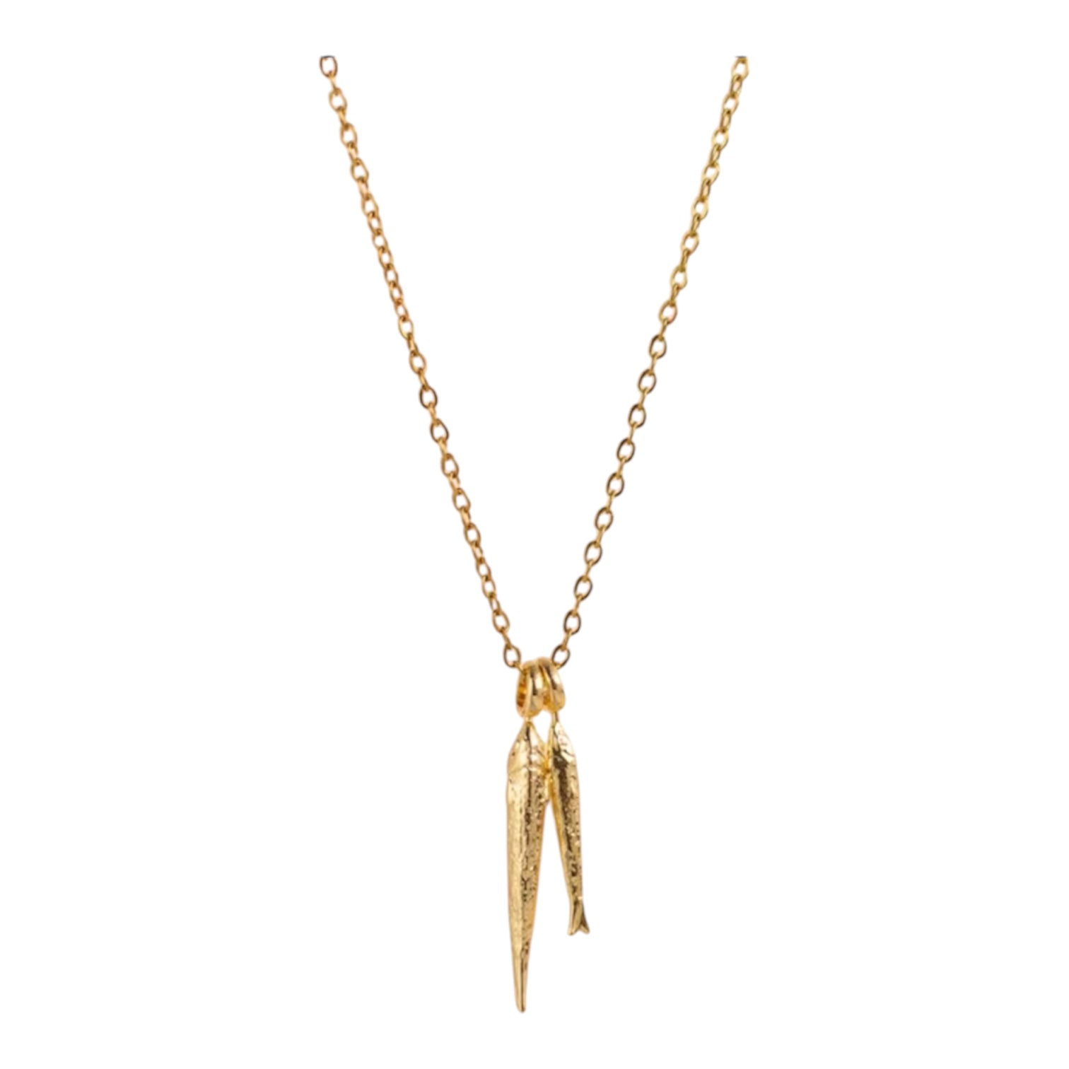 Double fish -ketting